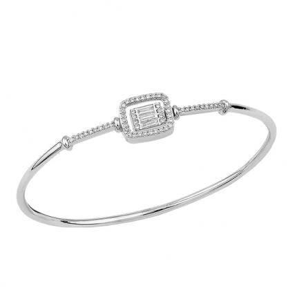 0.44 ct. Pırlanta Baget Bileklik