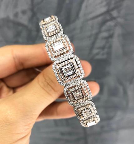 2.75 ct. Pırlanta Baget Bileklik