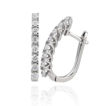 0.50 ct Pırlanta Küpe