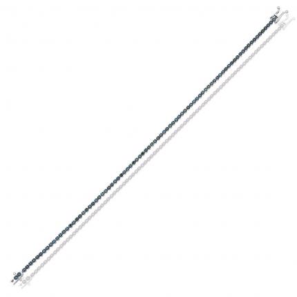 1.10 ct. Mavi Pırlanta Suyolu Bileklik
