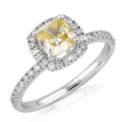 1.40 ct.Citrin Pırlanta Yüzük