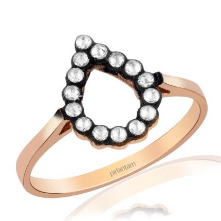 0.21 ct. Elmas Yüzük