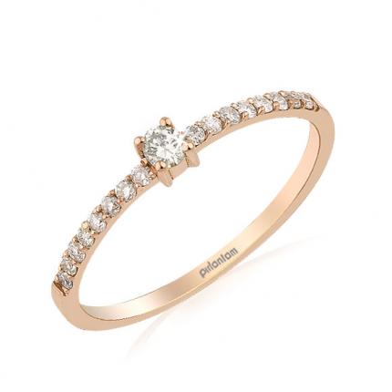 0.18 ct. Pırlanta Yüzük
