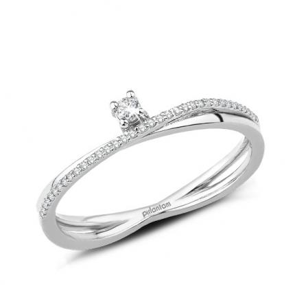 0.10 Ct. Pırlanta Fantezi Yüzük