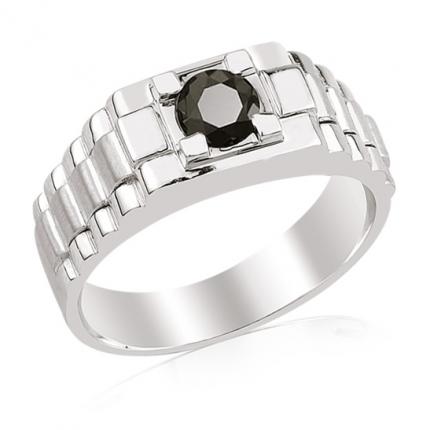 0.45 ct. Siyah Pırlanta Yüzük