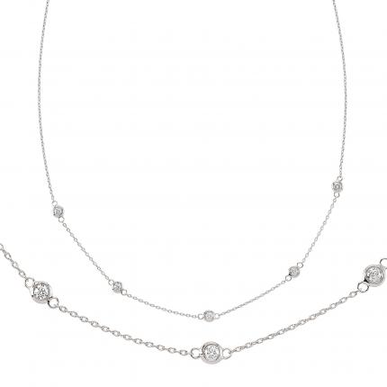 0.22 ct. Pırlanta Fantazi Kolye