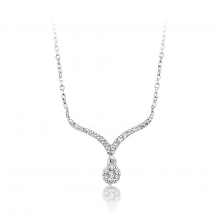 0.14 ct. Pırlanta Kolye