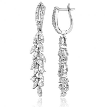1.27 ct Pırlanta Fantazi Küpe