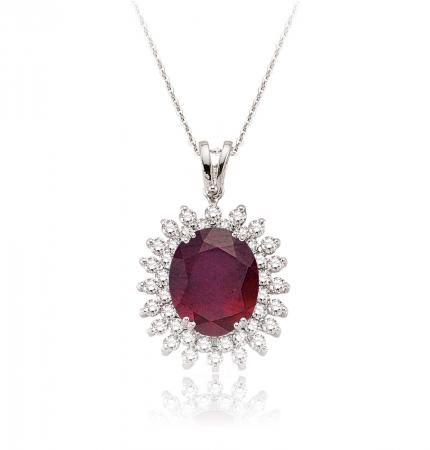 4.62 ct. Pırlanta Yakut Yüzük
