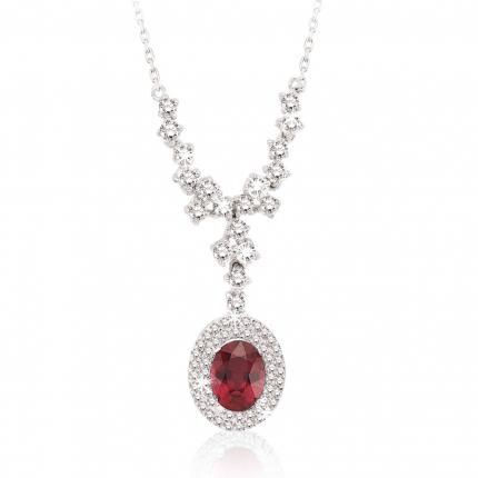1.55 ct. Pırlanta Yakut Yüzük
