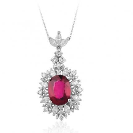 7.65 ct Yakut Yüzük