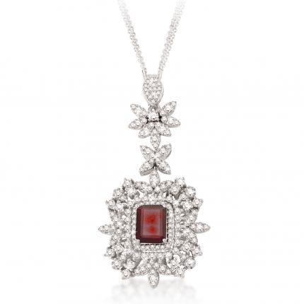 5.40 ct. Pırlanta Yakut Yüzük