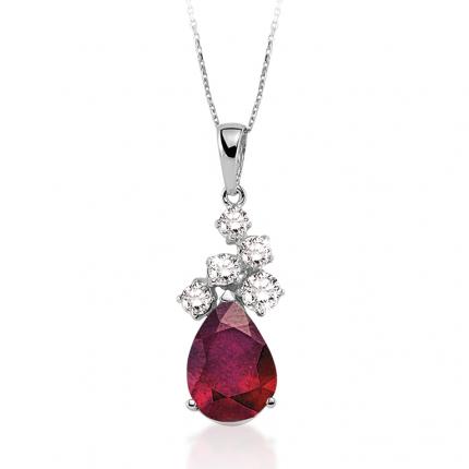 4.29 ct. Pırlanta Yakut Yüzük