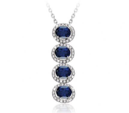 1.52 ct. Pırlanta Safir Yüzük