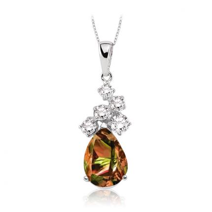 6.45 CT. Pırlanta Zultanite Küpe
