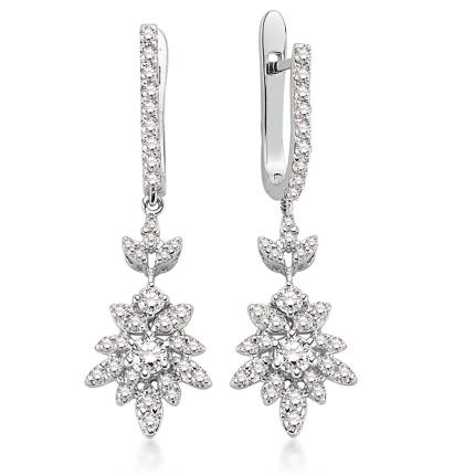 1.49 ct. Pırlanta Fantazi Küpe