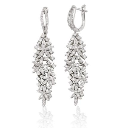 2.00 ct. Pırlanta Fantazi Küpe