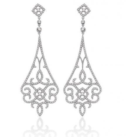 1.79 ct. Pırlanta Fantazi Küpe