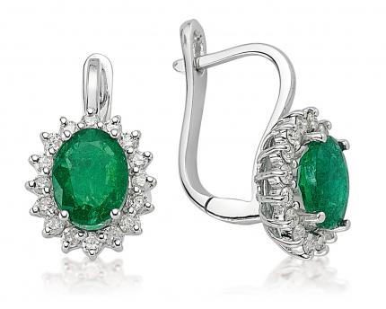 1.34 ct. Pırlanta Zümrüt Yüzük