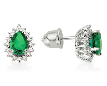 0.68 ct. Pırlanta Zümrüt  Yüzük