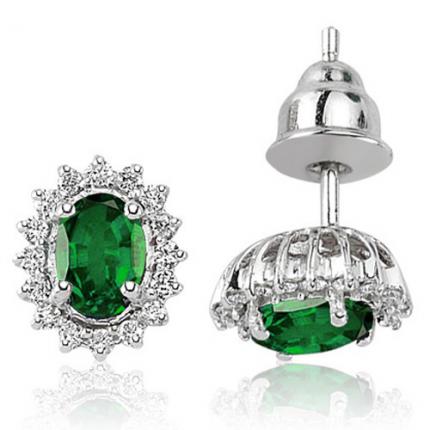 0.91 ct. Pırlanta Zümrüt Yüzük