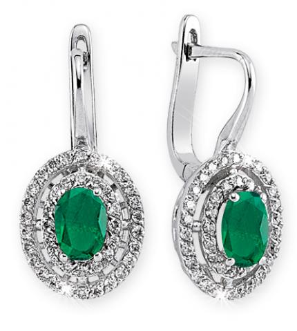 1.51 ct. Pırlanta Zümrüt Yüzük