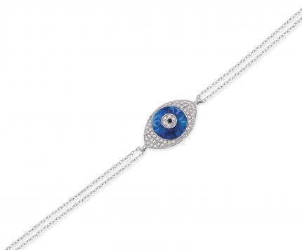 0.40 ct. Pırlanta Nazar Bileklik