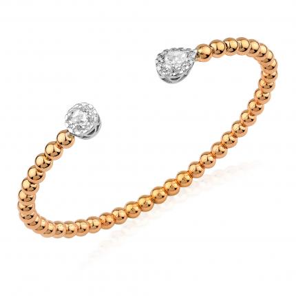 0.62 ct Pırlanta Kelepçe Bileklik