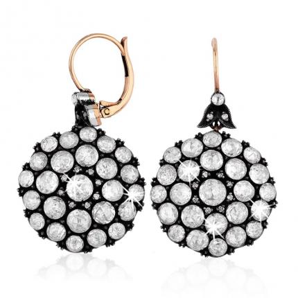 10.20 CT. Elmas Pırlanta Küpe
