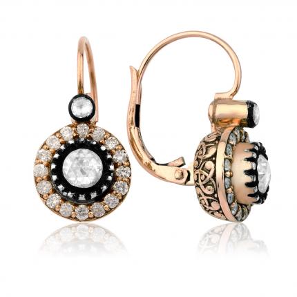 1.31 ct. Pırlanta Elmas Küpe