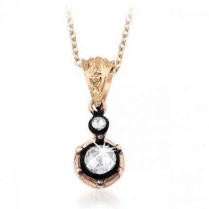 0.16 ct. Elmas Kolye