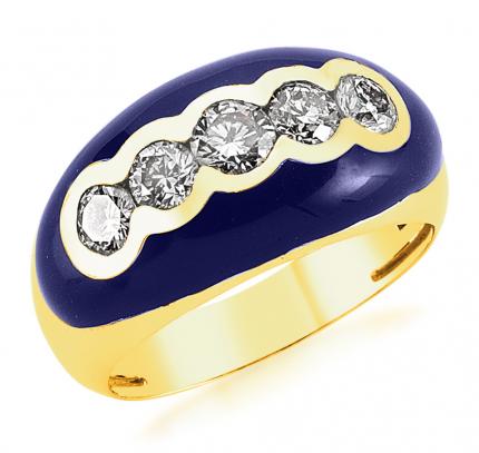 1.54 ct. Pırlanta Mineli Erkek Yüzüğü