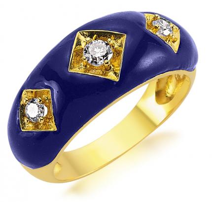 0.34 ct. Pırlanta Mineli Erkek Yüzüğü